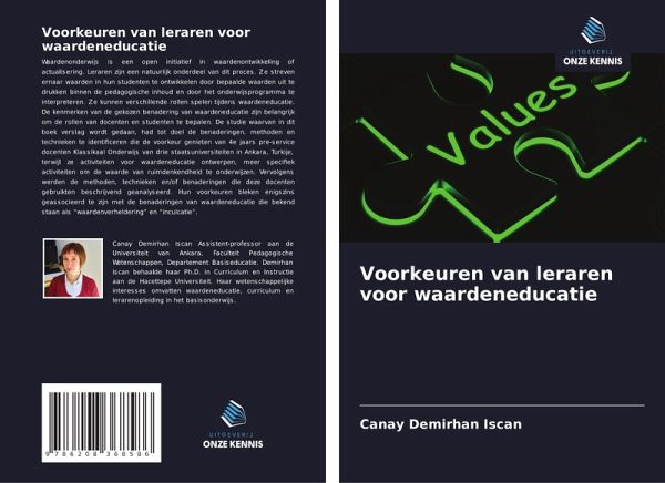Voorkeuren van leraren voor waardeneducatie Voorkeuren van leraren voor waardeneducatie