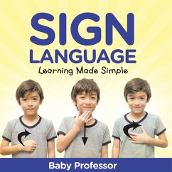 Cover Sign Language Workbook for Kids - Learning Made Simple
