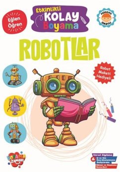 Cover Etkinlikli Kolay Boyama - Robotlar