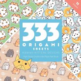 333 Origami Sheets Kawaii Kittens Designs