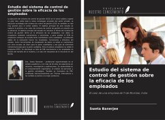 Cover Estudio del sistema de control de gestión sobre la eficacia de los empleados