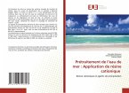 Prétraitement de l'eau de mer : Application de résine cationique