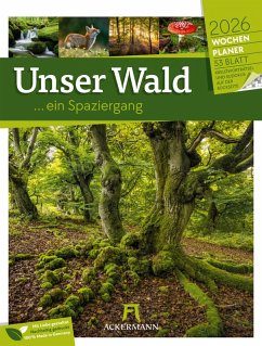 Cover Unser Wald Wochenplaner Kalender 2026