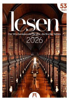 Lesen - Wochenkalender 2026 - Ackermann Kunstverlag GmbH