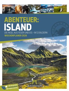 Cover Island Wochenplaner Kalender 2026   Die Insel aus Feuer und Eis