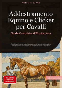 Cover Addestramento Equino e Clicker per Cavalli: Guida Completa all'Equitazione