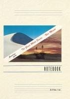 Cover Vintage Lined Notebook Greetings from White Sands, New Mexico