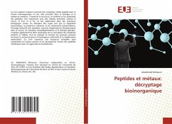 Cover Peptides et métaux: décryptage bioinorganique