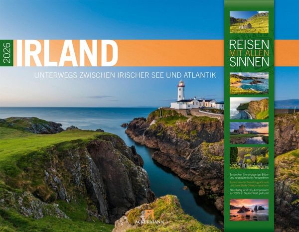 Irland Kalender 2026 Unterwegs zwischen Irischer See und Atlantik Irland Kalender 2026 Unterwegs zwischen Irischer See und Atlantik