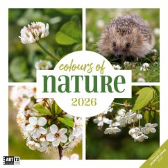 Cover Colours of Nature Broschürenkalender 2026 - 30x30 - Art12