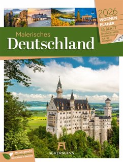 Cover Malerisches Deutschland Wochenplaner Kalender 2026