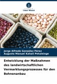 Entwicklung der Maßnahmen des landwirtschaftlichen Vermarktungsprozesses für den Bohnenanbau