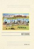Vintage Lined Notebook Greetings from Greensburg, Pennsylvania Vintage Lined Notebook Greetings from Greensburg, Pennsylvania