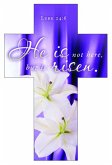 He Is Not Here - Cross Bookmark - Luke 24:6