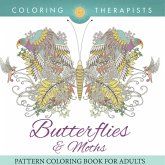 Butterflies & Moths Pattern Coloring Book For Adults Butterflies & Moths Pattern Coloring Book For Adults