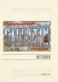 Vintage Lined Notebook Greetings from Gallatin, Tennessee Vintage Lined Notebook Greetings from Gallatin, Tennessee