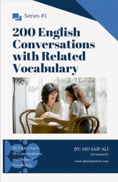 Cover 200 English Conversations with Related Vocabulary