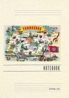 Cover Vintage Lined Notebook Greetings from Tennessee