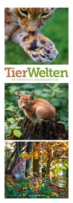 Cover Tierwelten Triplet-Kalender 2026   Artenvielfalt & Lebensräume