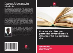 Cover Procura de IPOs por parte dos investidores e desempenho no primeiro dia