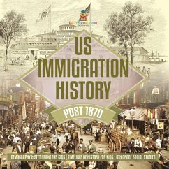 Cover US Immigration History Post 1870 - Demography & Settlement for Kids   Timelines of History for Kids   6th Grade Social Studies