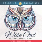 Wise Owl Nature Coloring Book