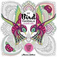 Cover My Bird Mandala Coloring Book