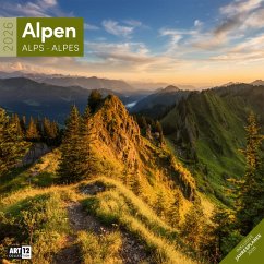 Cover Alpen Broschürenkalender 2026 - 30x30 - Art12