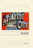 Vintage Lined Notebook Greetings from Atlantic City, New Jersey