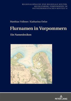 Cover Flurnamen in Vorpommern