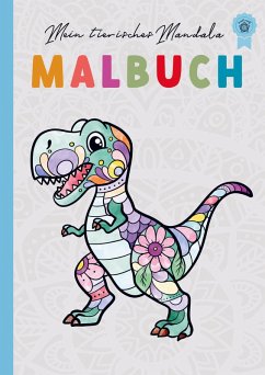 Cover Mein Dino Mandala Malbuch