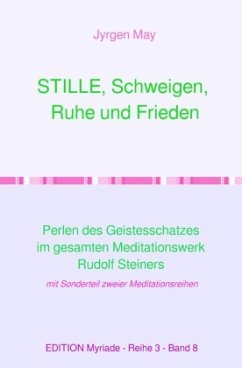 Cover STILLE, Schweigen, Ruhe und Frieden