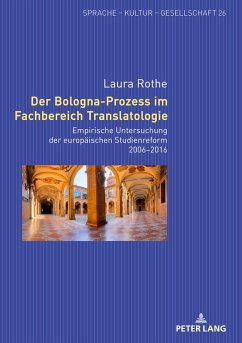 Cover Der Bologna-Prozess im Fachbereich Translatologie