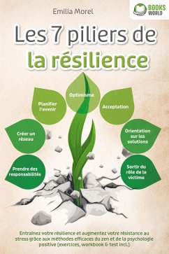 Cover Les 7 piliers de la résilience: Entraînez votre résilience et augmentez votre résistance au stress grâce aux méthodes efficaces du zen et de la psychologie positive (exercices, workbook & test incl.) (eBook, ePUB)