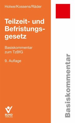 Cover Teilzeit- und Befristungsgesetz