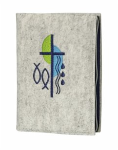 Cover Gotteslobhülle Wollfilz natur