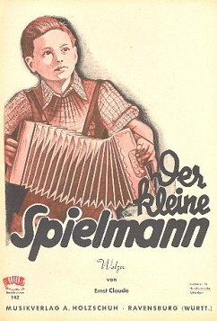 Cover DER KLEINE SPIELMANN WALZER FUER HANDHARMONIKA (MIT 2. STIMME)