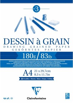 Cover Zeichenblock A4 verleimt, 21x29,7cm, 180g, 30 Blatt