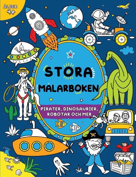 Stora målarboken för pojkar