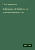 Histoire des doctrines chimiques