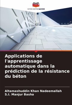 Applications de l'apprentissage automatique dans la prédiction de la résistance du béton - Nadeemallah, Altamashuddin Khan;Basha, S.I. Manjur