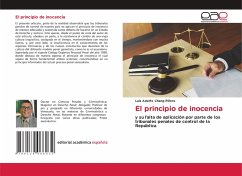 El principio de inocencia - Chang Piñero, Luis Adolfo