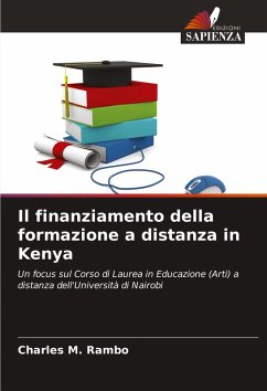 Cover Il finanziamento della formazione a distanza in Kenya