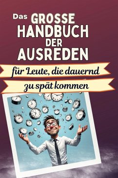Cover Das große Handbuch der Ausreden für Leute, die dauernd zu spät kommen
