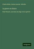 La guerre en Alsace