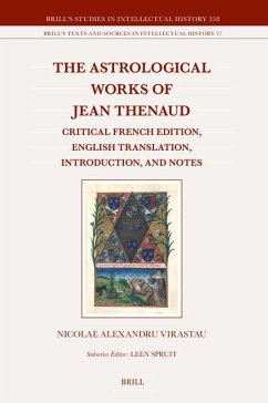 The Astrological Works of Jean Thenaud - Virastau, Nicolae Alexandru