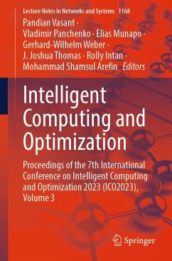Cover Intelligent Computing and Optimization (eBook, PDF)