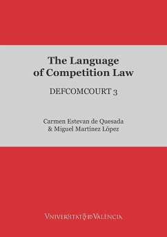 Cover The Language of Competition Law (eBook, ePUB)