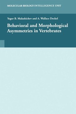 Cover Behavioural and Morphological Asymmetries in Vertebrates (eBook, ePUB)