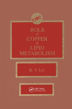 Roles of Copper in Lipid Metabolism (eBook, PDF) - Lei, Kai Y.